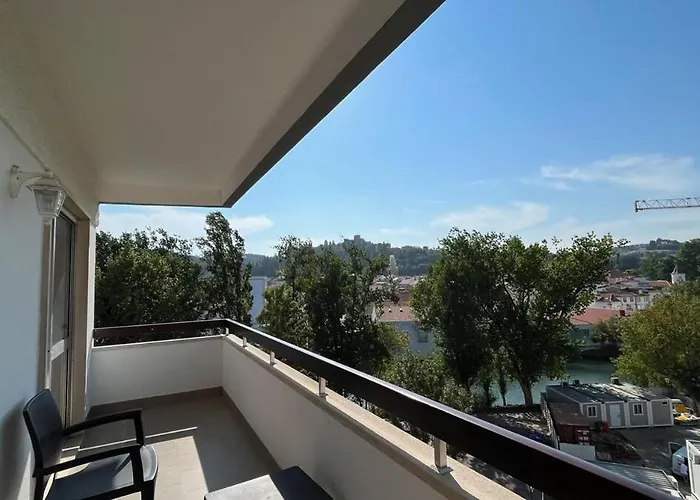Superb Position Over The River Historical Center Tomar